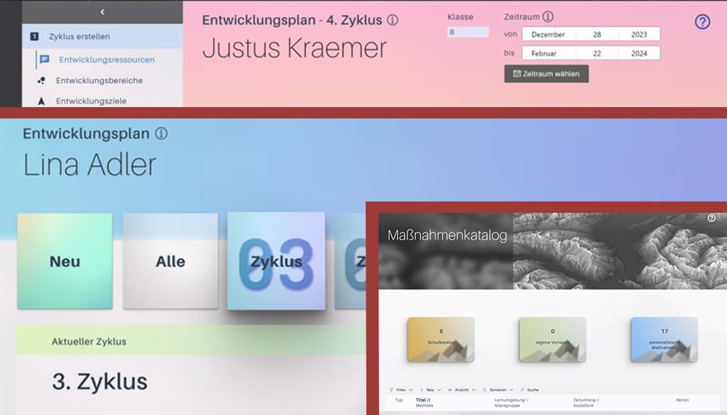 Web-App 1.0 der Personalisierten Entwicklungsplanung